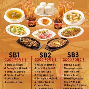 SB1 (Good for 3-4 Persons)